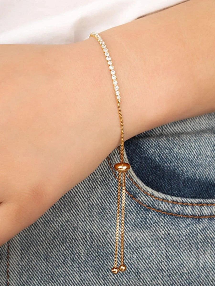 Glam Bracelet (Gold) - Muse Jewelry