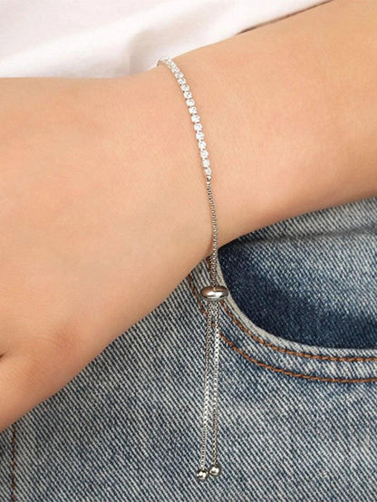 Glam Bracelet (Silver) - Muse Jewelry