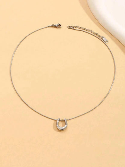 Petal Necklace (Silver)