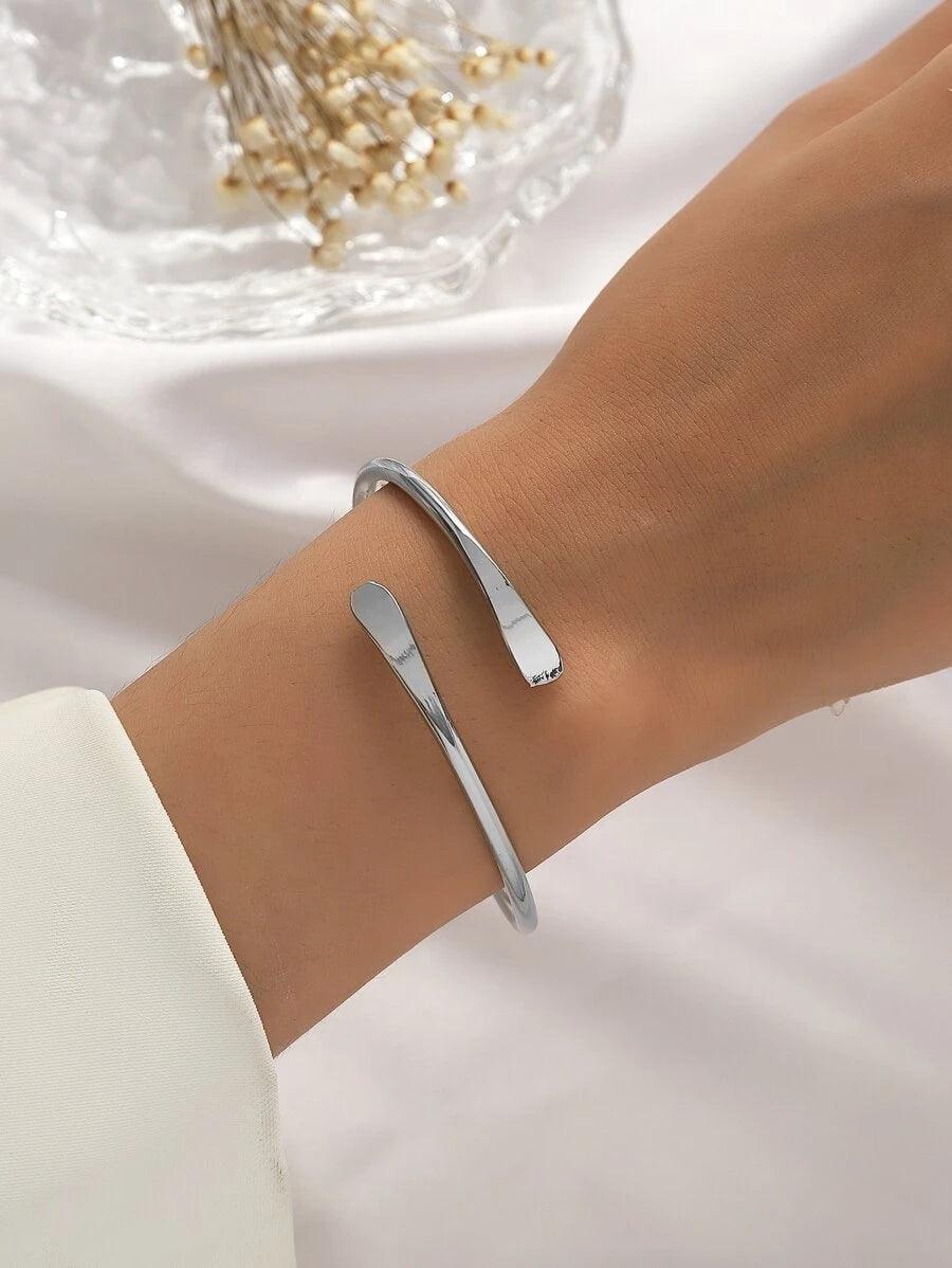 Open Bracelet (Silver)