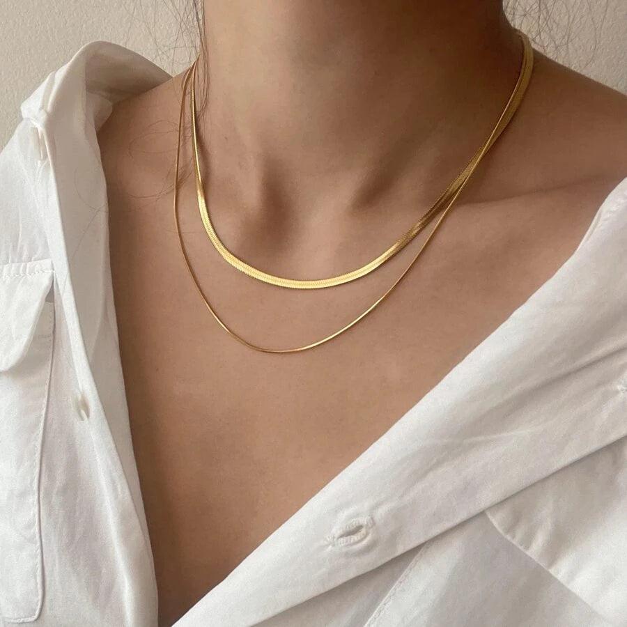 Double Chain Necklace